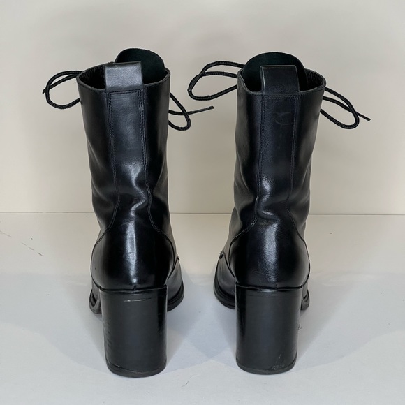 Charles David Vintage combat boots, Sz 8 - Picture 4 of 5